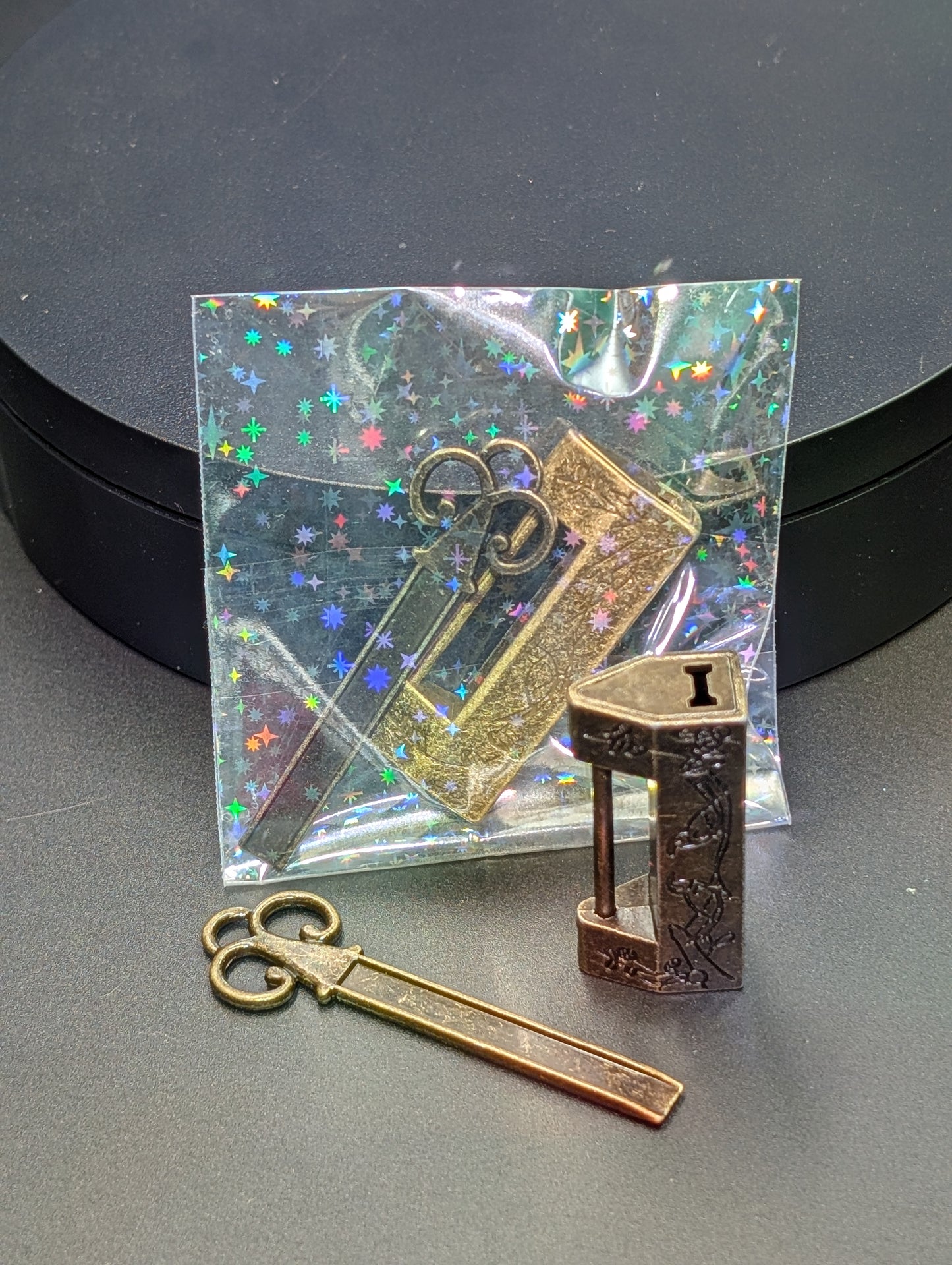 Vintage Chinese Lock and Key