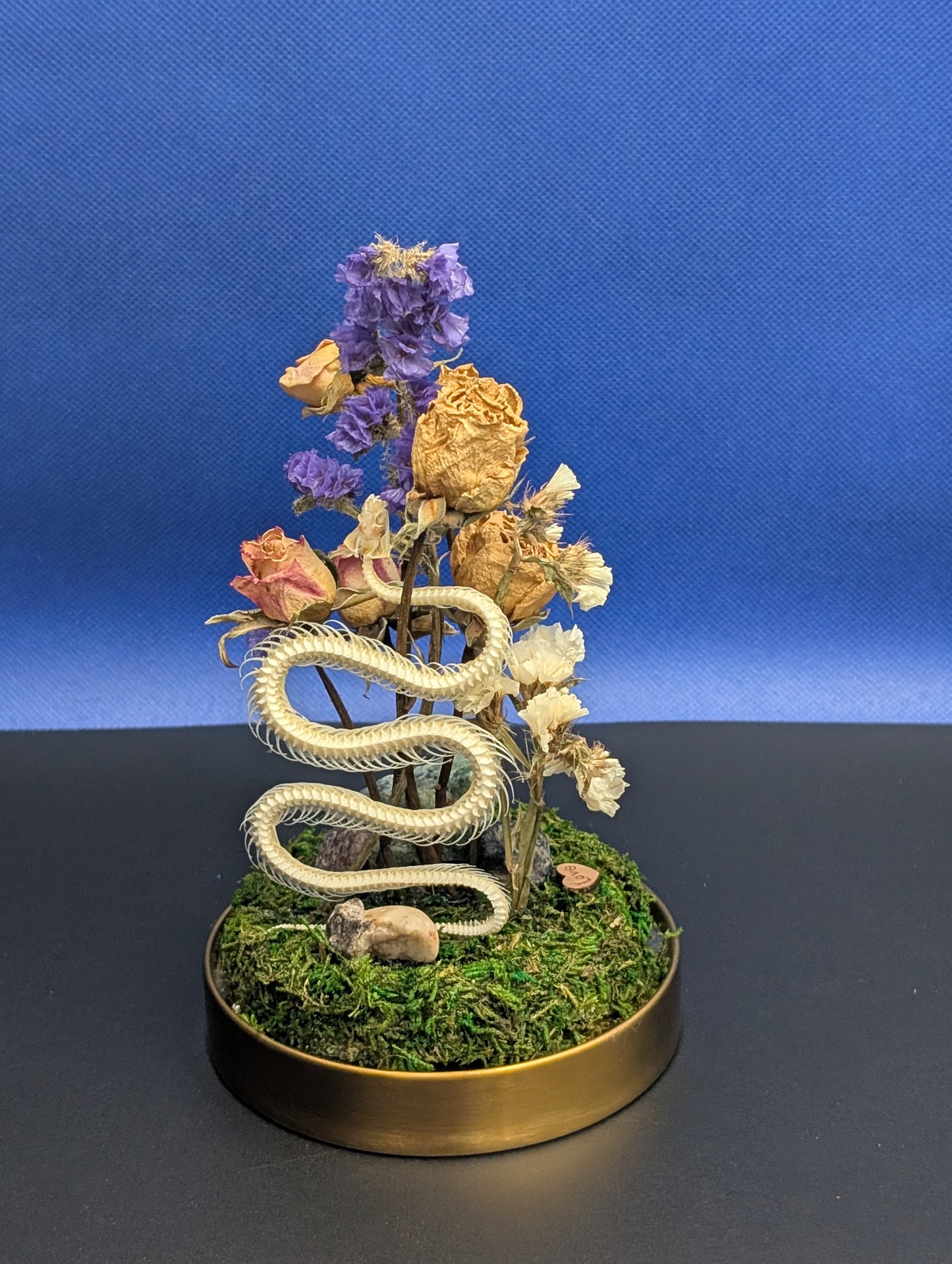 Snake in the flowers