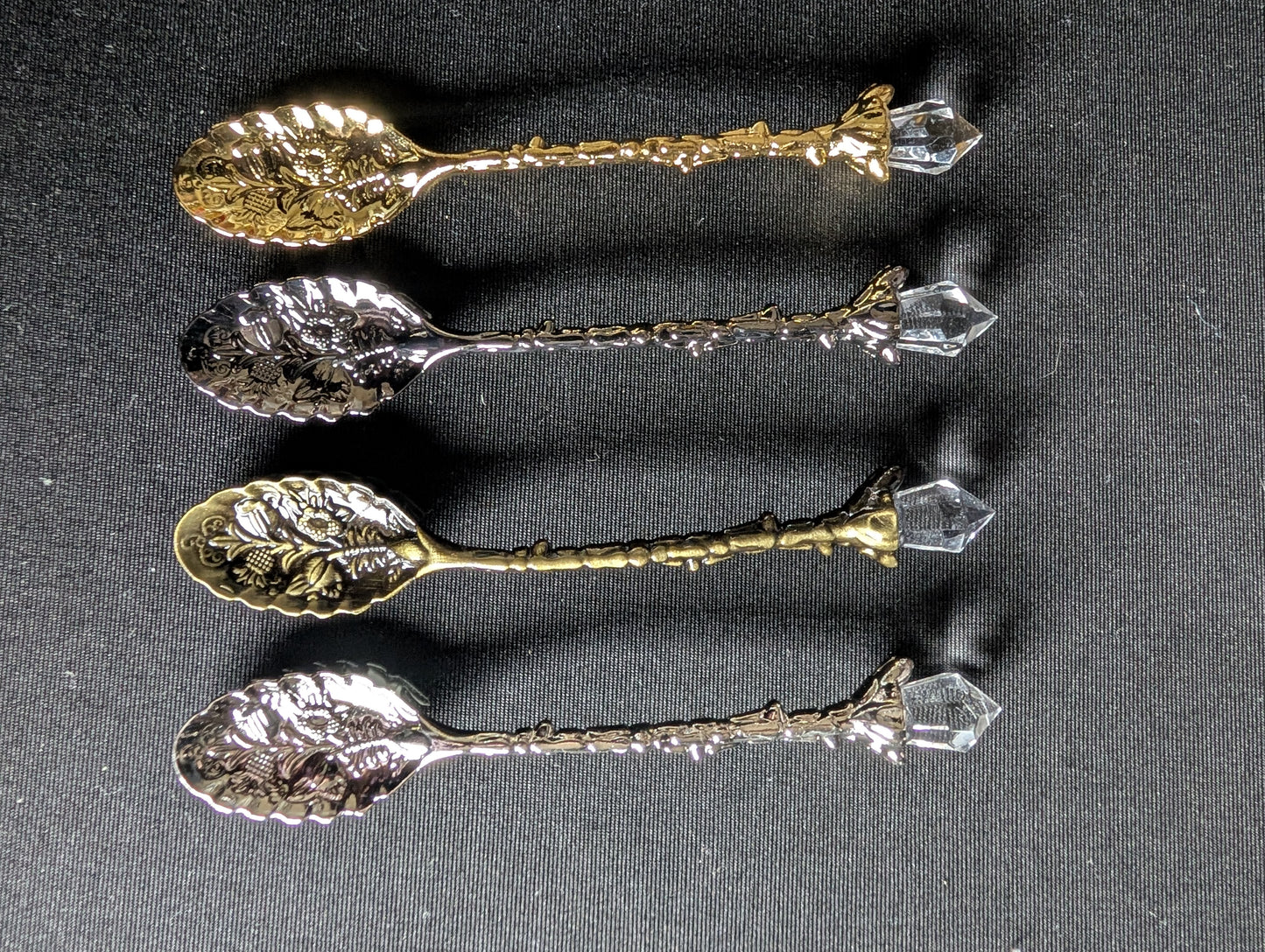 Crystal Tea Spoons
