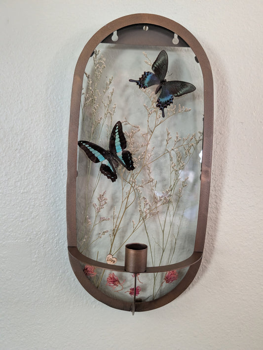 Lg Butterfly Candle Press Frame